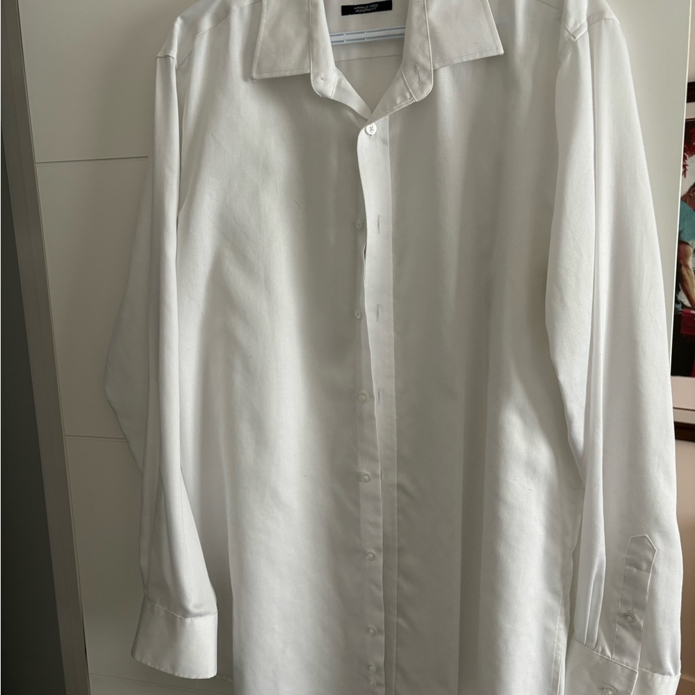 Classic White Men's Shirt